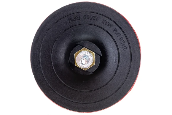 Насадка для дрели и УШМ липучка(твёрдая) 125мм Vertextools Насадка для дрели и УШМ липучка(твёрдая) 125мм Vertextools