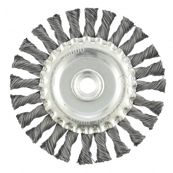 Щетка для УШМ 125*22,2*мм, М14 карцовка витая диск 125*22,2*мм, М14 Matrix