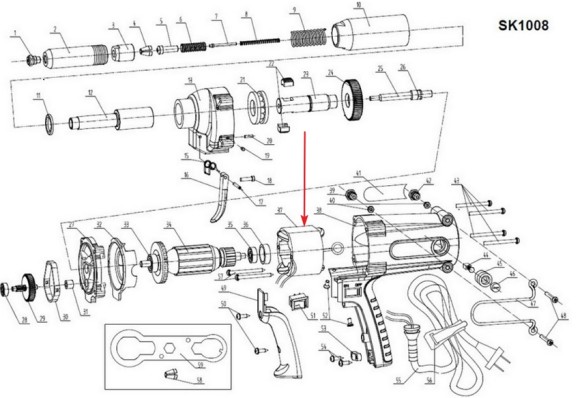 Статор для SK1006(37)