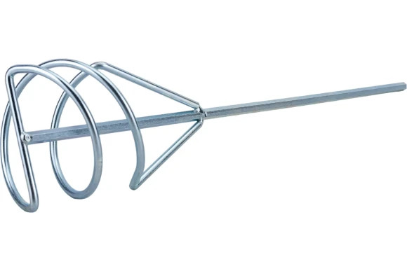 Насадка-миксер из оцинкованной стали 100 х 450мм, шестигран.хвостовик, Сибртех Насадка-миксер из оцинкованной стали 100 х 450мм, шестигран.хвостовик, Сибртех