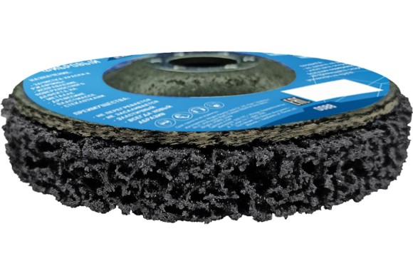 Диск полимерный зачистной чёрный 125*22,2 мм Vertextools Диск полимерный зачистной чёрный 125*22,2 мм Vertextools