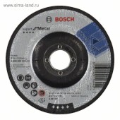 Диск зачистной 125 х 6 х 22,2мм.по металлу BOSCH Диск зачистной 125 х 6 х 22,2мм.по металлу BOSCH