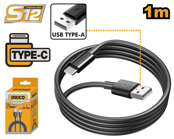 Кабель USB Type-A - Type-C INGCO IUCC01