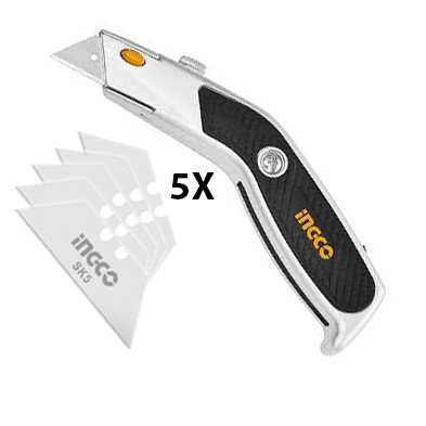 Нож INGCO 61*19мм,HUK614