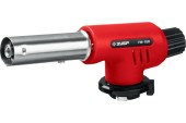Горелка газовая на баллон с пьезоподжигом 1300°С, 1.4кВт, ГМ-150 ЗУБР Горелка газовая на баллон с пьезоподжигом 1300°С, 1.4кВт, ГМ-150 ЗУБР