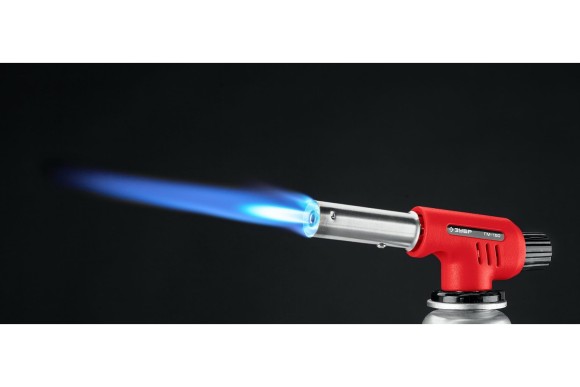 Горелка газовая на баллон с пьезоподжигом 1300°С, 1.4кВт, ГМ-150 ЗУБР Горелка газовая на баллон с пьезоподжигом 1300°С, 1.4кВт, ГМ-150 ЗУБР