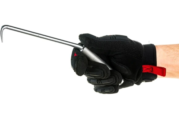 Крюк для вязки арматуры, 245 мм, оцинк. рукоятка Сибртех