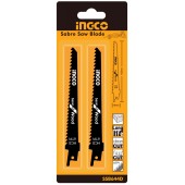 Полотно для сабельной пилы INGCO дерево 2шт 150*19мм,SSB644D Полотно для сабельной пилы INGCO дерево 2шт 150*19мм,SSB644D