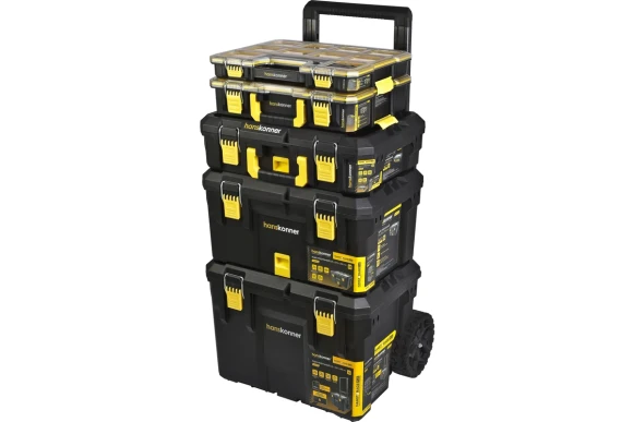 Набор ящиков на колесах Hanskonner HANSTORAGE PLUS 5шт, HSP5KIT Набор ящиков на колесах Hanskonner HANSTORAGE PLUS 5шт, HSP5KIT