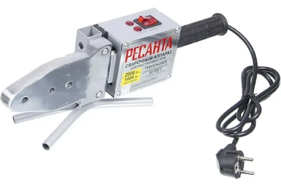 Аппарат для сварки пластиковых труб АСПТ-2000К Ресанта 2000Вт d- 20,25,32,40,50,63 Аппарат для сварки пластиковых труб АСПТ-2000К Ресанта 2000Вт d- 20,25,32,40,50,63