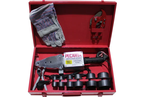 Аппарат для сварки пластиковых труб АСПТ-2000К Ресанта 2000Вт d- 20,25,32,40,50,63 Аппарат для сварки пластиковых труб АСПТ-2000К Ресанта 2000Вт d- 20,25,32,40,50,63