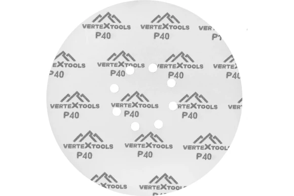 Круг абразив. под липучку (наждачка) 225мм, Р240, для (жираф), Vertextools