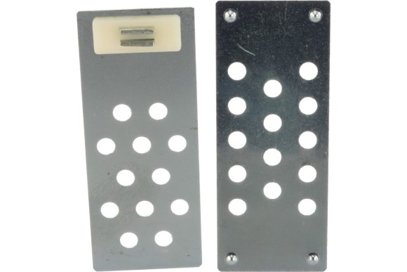 Замок магнитный для плитки, 4 защелки, 4 пластины, 90х32мм 4шт