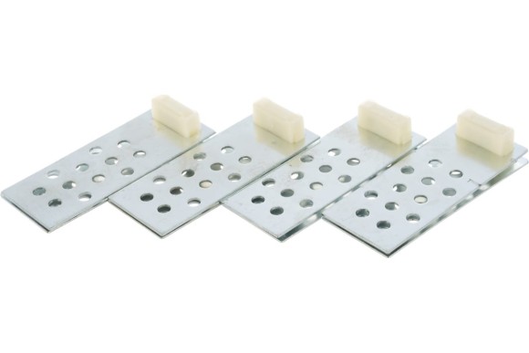 Замок магнитный для плитки, 4 защелки, 4 пластины, 90х32мм 4шт