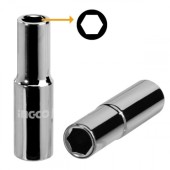 Головка торцевая удлинн. INGCO 10мм шестигранная 1/2" INDUSTRIAL Головка торцевая удлинн. INGCO 10мм шестигранная 1/2" INDUSTRIAL