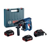 Аккумуляторный перфоратор Bosch GBH 180-LI 2Дж,2х4,0 А/ч, зарядное 18V-40 Аккумуляторный перфоратор Bosch GBH 180-LI 2Дж,2х4,0 А/ч, зарядное 18V-40