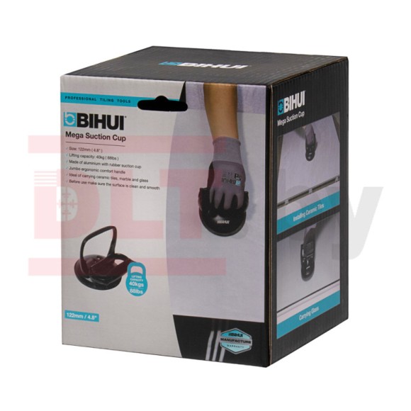 Присоска одинарная для шероховатой поверхности, 115мм. 40кг, BIHUI SCSB4