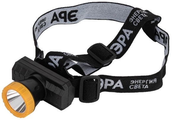 Фонарь налобный аккум.GA-802, 2-х режим.3Вт,1,5Ач,Led 135 люм ЭРА
