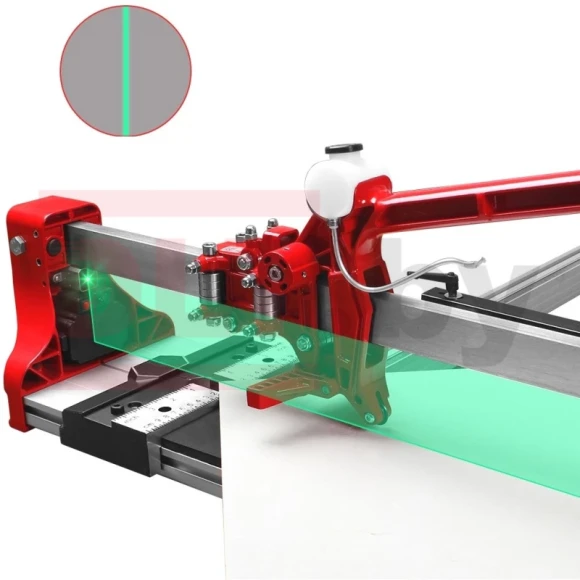 Плиткорез рельса,  MAXLINE-1800,лазерный указатель реза, DLT