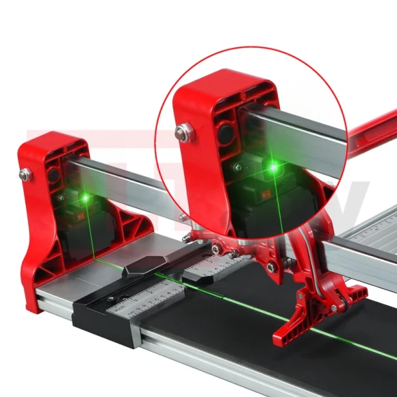 Плиткорез рельса,  MAXLINE-1800,лазерный указатель реза, DLT