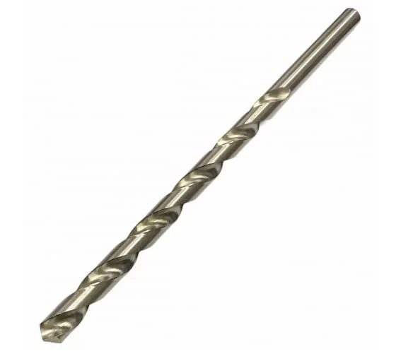 Сверло по металлу 5,0*300мм длинное.2шт Р6М5 блистер Vertextools