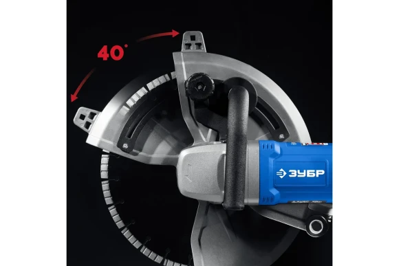 Резчик по бетону электрич. ЗУБР РЭ-2700-355, 2700Вт, 355 х 25.4/20мм, глубина 125мм, в коробке