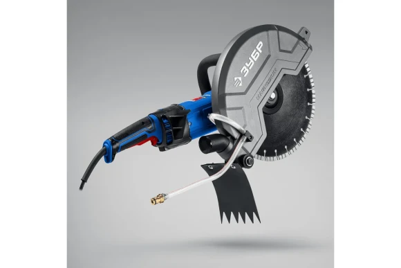 Резчик по бетону электрич. ЗУБР РЭ-2700-355, 2700Вт, 355 х 25.4/20мм, глубина 125мм, в коробке