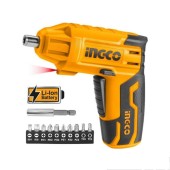 Отвёртка аккум.INGCO CSDLI0401 4В*1шт,4Н/м,180о/мин.+набо