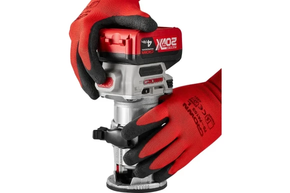 Фрезер кромочный аккум. CROWN CT26010HX-4 BMC, 20В, цанга 6/8мм, АКБ 2-шт (4А*ч) Фрезер кромочный аккум. CROWN CT26010HX-4 BMC, 20В, цанга 6/8мм, АКБ 2-шт (4А*ч)