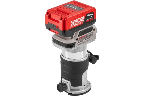 Фрезер кромочный аккум. CROWN CT26010HX-4 BMC, 20В, цанга 6/8мм, АКБ 2-шт (4А*ч) Фрезер кромочный аккум. CROWN CT26010HX-4 BMC, 20В, цанга 6/8мм, АКБ 2-шт (4А*ч)