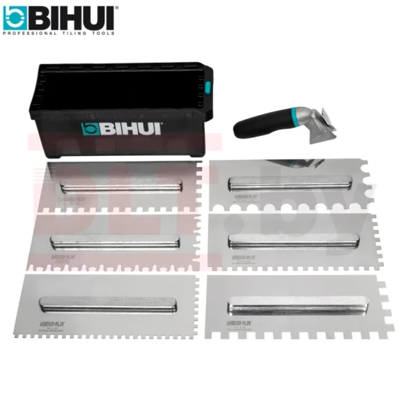 Набор гребенок BIHUI (8 предметов: 6 лезвий, ручка, кейс),PTSJG8