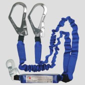 Строп страховочный аммортизатор,два карабина Ярославский ЭМЗ Строп страховочный аммортизатор,два карабина Ярославский ЭМЗ