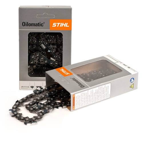 Цепь пильная твердосплавная(победит) "STIHL" / шаг 3/8 / толщина 1,3 мм./ 53 звеньев