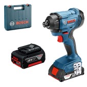 Гайковерт аккумуляторный BOSCH GDX 180-Li, 180Н/м,2*2,0А/ч Li-ion,0-2800о/мин,кейс Гайковерт аккумуляторный BOSCH GDX 180-Li, 180Н/м,2*2,0А/ч Li-ion,0-2800о/мин,кейс