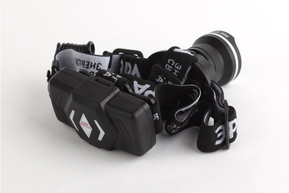 Фонарь налобный аккум.GA-806, 3-х режим.5Вт,2Ач,Led 4000 люм ЭРА