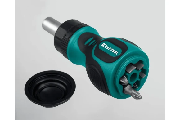 Отвертка реверсивная EXTREM Kompakt+6бит KRAFTOOL	