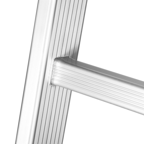 Лестница алюминиевая универсальная 2 секции, 9 ступеней, 5.99м, 63-2-009 РемоКолор