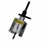 Коронка алмазная 80мм М16/SDS+ по бетону Hilberg Laser HM203 Коронка алмазная 80мм М16/SDS+ по бетону Hilberg Laser HM203