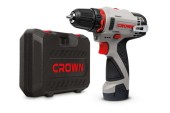 Шуруповёрт, аккум CROWNCT21072HX-2 BMC  30H/m 2*2.0A/h