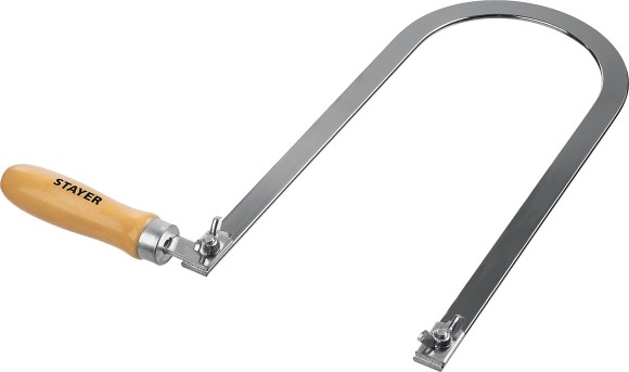 Лобзик ручной хромированный 130x250 mm STAYER COBRA Лобзик ручной хромированный 130x250 mm STAYER COBRA