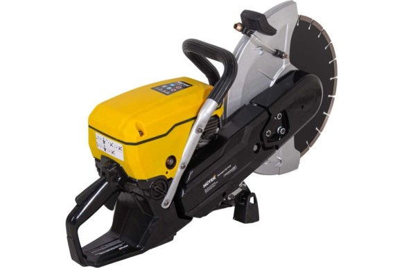 Бензорез Huter GC-7414, 3500Вт/4.8л.с, 350*25.4мм, глубина 125мм, 4700об/мин, С ДИСКОМ 