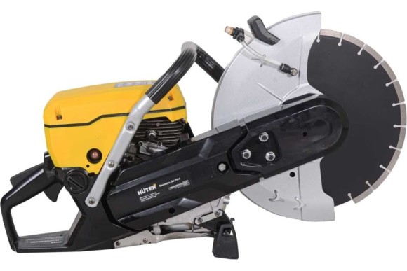 Бензорез Huter GC-7414, 3500Вт/4.8л.с, 350*25.4мм, глубина 125мм, 4700об/мин, С ДИСКОМ 