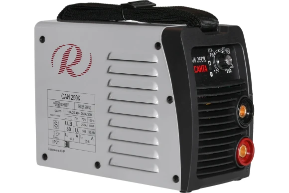 Сварочный аппарат, инверторный САИ 250К,10-250А,7,8кВт,электрод-2-6мм Ресанта