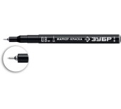 Маркер-краска тонкий 0,8мм чёрный МК-80 ЗУБР Маркер-краска тонкий 0,8мм чёрный МК-80 ЗУБР