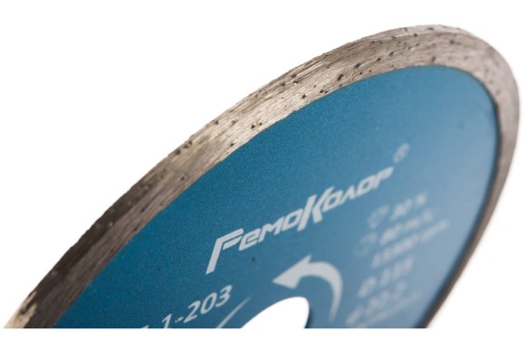 Диск алмазный по керамике 115 х 22.2мм, сплошной, мокрый, 37-2-203 РемоКолор Диск алмазный по керамике 115 х 22.2мм, сплошной, мокрый, 37-2-203 РемоКолор