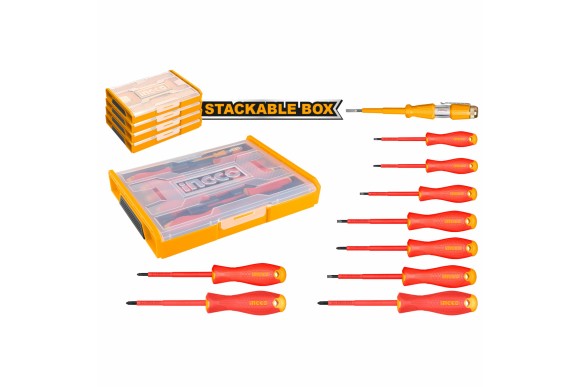 Набор диэлектрического инструмента 9 пред. INGCO HKTV01H091