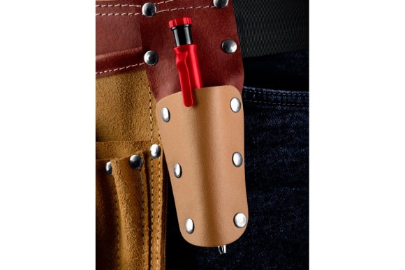 Карандаш автоматический строительный красный, +6 грифелей (2.8мм), ЗУБР Карандаш автоматический строительный красный, +6 грифелей (2.8мм), ЗУБР