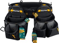 Пояс монтажника +2 большие сумки KBS-3L KRAFTOOL Пояс монтажника +2 большие сумки KBS-3L KRAFTOOL