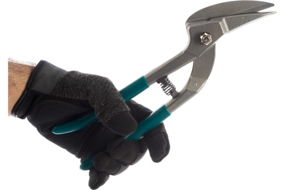 Ножницы по металлу цельнокованные  KRAFTOOL  PELIKAN прямые 300мм