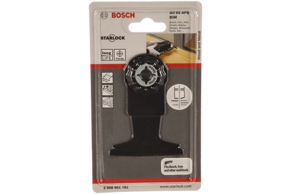 Полотно для резака BOSCH BIM AII 65 APB погружное дерево-металл Полотно для резака BOSCH BIM AII 65 APB погружное дерево-металл